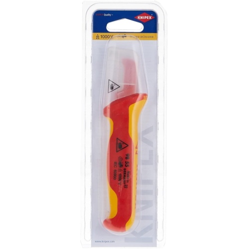 Нож для удаления изоляции KNIPEX KN-9855SB Нож для удаления изоляции KNIPEX KN-9855SB