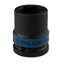 Головка торцевая ударная шестигранная 3/4", 26 мм KING TONY 653526M