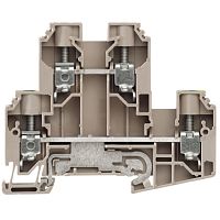 Проходная клемма Weidmuller WDK 10 DU-PE 1415480000