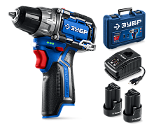 Аккумуляторный BRUSHLESS шуруповерт ЗУБР DB-121-22