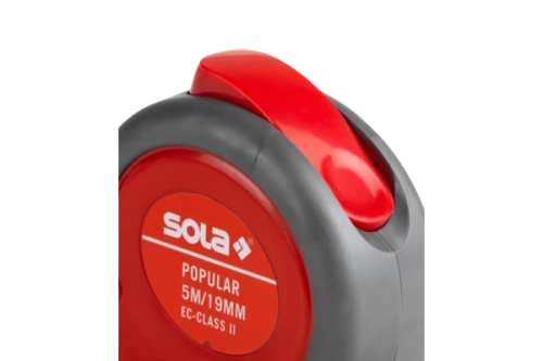 50024201 SOLA Рулетка Popular PP 3 м, 13 мм, II класс точности фото 9