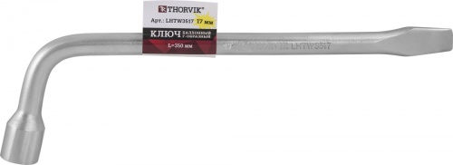 LHTW3517 Ключ баллонный Г-образный, 17 мм, 310 мм LHTW3517 Ключ баллонный Г-образный, 17 мм, 310 мм