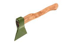 Топор кованный, в сборе, 600/850 г, деревянное топорище, 400 мм, Б1 Сибртех 21606