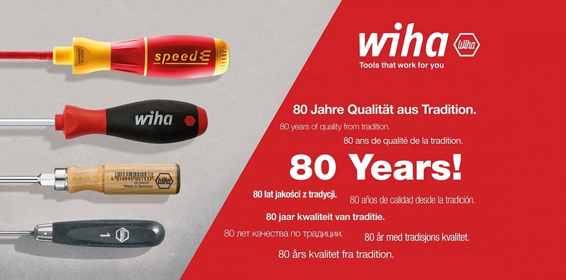 Wiha празднует 80 лет