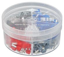 KN-9799908 Коробка с набором изол. втулочных наконечников KNIPEX