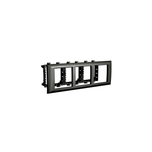Рамка-суппорт "Avanti" черный ДКС 4402916