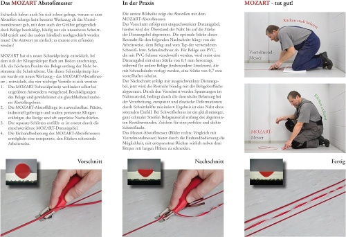 Нож для подрезки сварных швов Mozart Trimmer фото 7