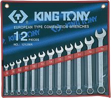 Набор комбинированных ключей KING TONY 1212MR
