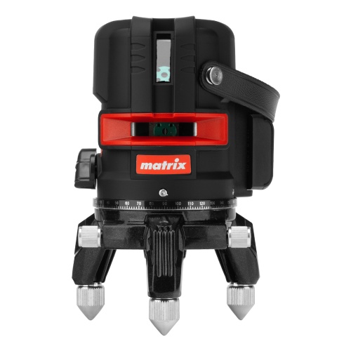 Лазерный уровень ML 06 Green, 30 м, 520 нм, аккумулятор Li 2800 мАч, резьба 5/8" Matrix 35067 фото 3