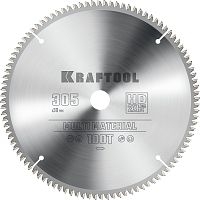 36953-305-30 KRAFTOOL  Multi Material, 305 х 30 мм, 100Т, пильный диск по алюминию