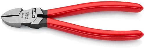 KN-7001160SB KNIPEX  Бокорезы, 160 мм, фосфатированные, обливные ручки, SB
