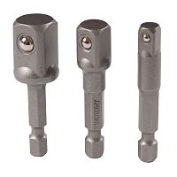 9103PR KING TONY Набор адаптеров для торцевых головок, 1/4">1/4", 3/8", 1/2", 3 предмета