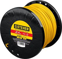 75015-2.4  Леска для триммера ЗВЕЗДА 2.4 мм  240 м STEHER