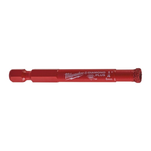 49560505 MILWAUKEE Алм. Корончатое сверло Diamond Plus d 6мм 49560505 MILWAUKEE Алм. Корончатое сверло Diamond Plus d 6мм