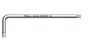 3950 PKL Г-образный ключ, дюймовый, нержавеющая сталь