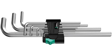 950 L/9 SM N Набор г-образных ключей, метрических, хромированных 950 L/9 SM N Набор г-образных ключей, метрических, хромированных