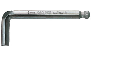 950 PKS Г-образный ключ, метрический, хромированный