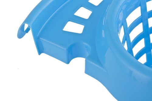 Ведро пластмассовое круглое с отжимом 12л, голубое ТМ Elfe 92964 фото 4