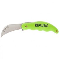 Нож садовый, 175 мм, складной, изогнутое лезвие, пластиковая эргономичная рукоятка PALISAD 79011